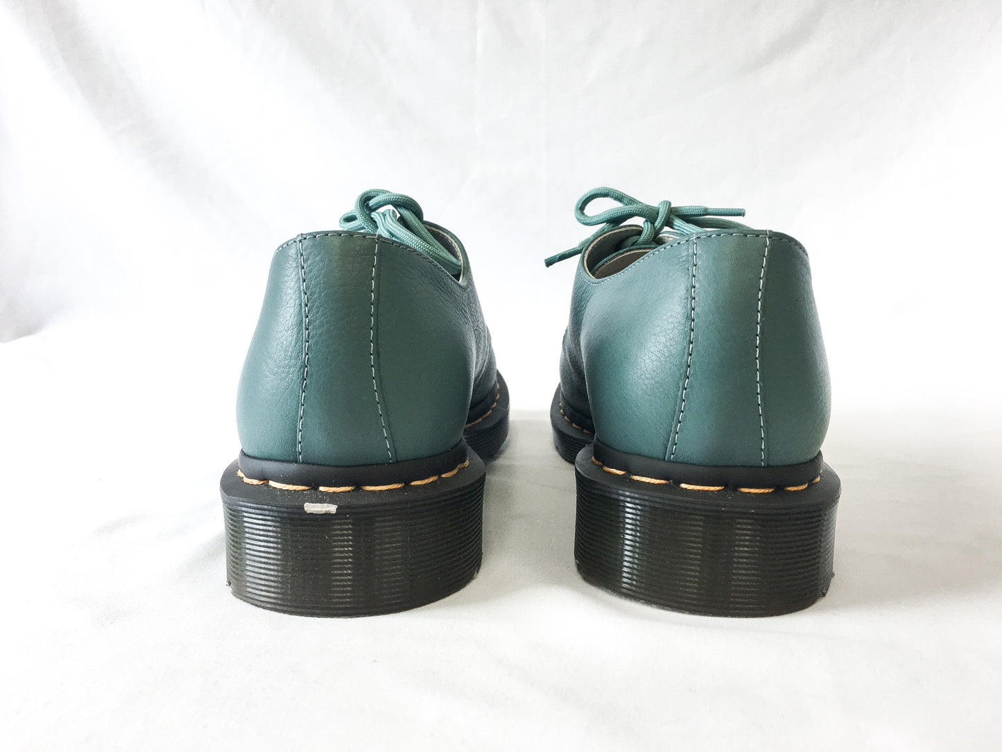 Doc Martens 1461 Virginia Teal Leather Oxfords, Women's Sz. 9