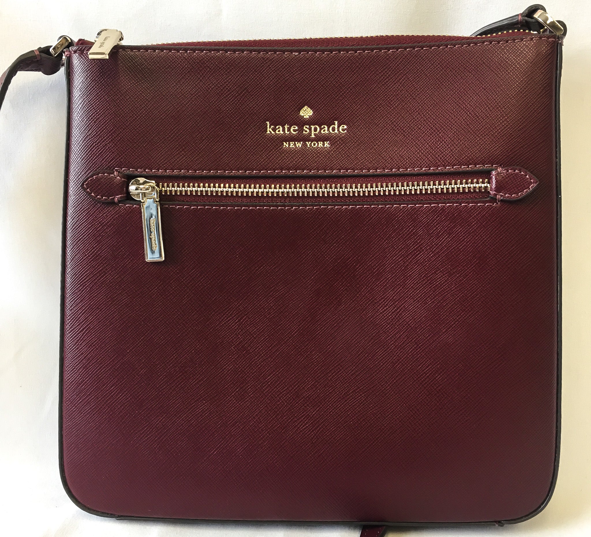 Kate Spade Crossbody outlet burgundy/wine