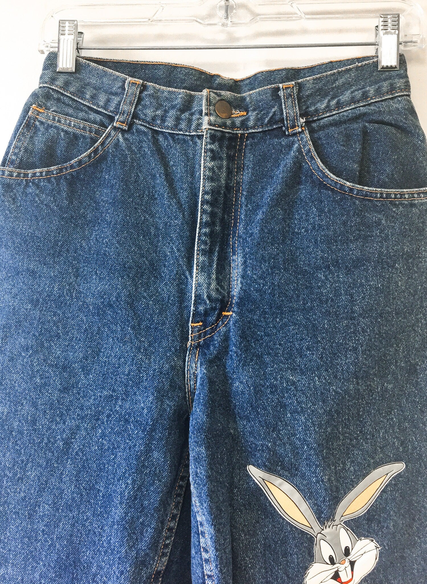 Bugs Bunny space selling jam denim jeans