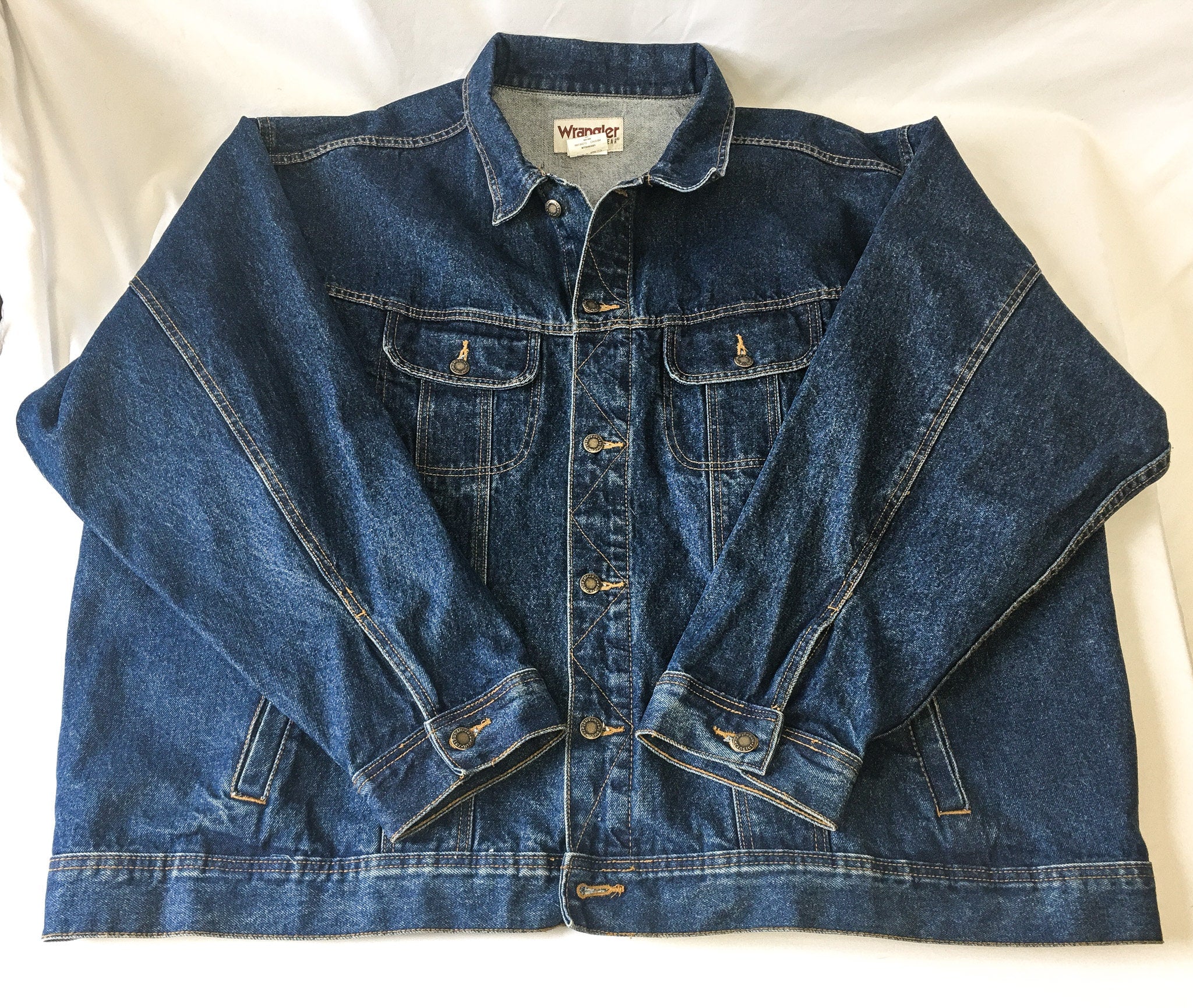 90s Wrangler 2024 Denim Jacket