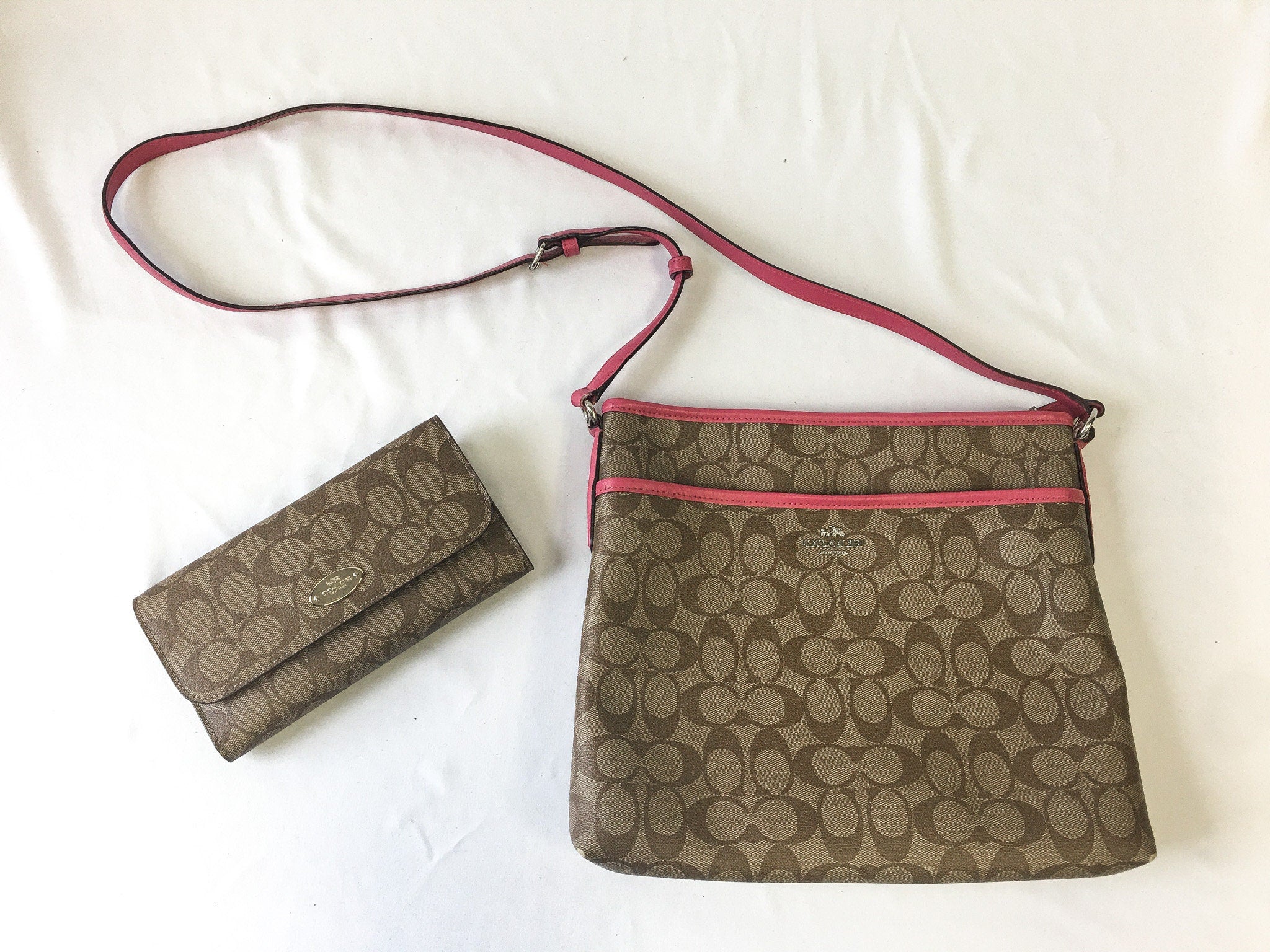 Coach purse and matching wallet online