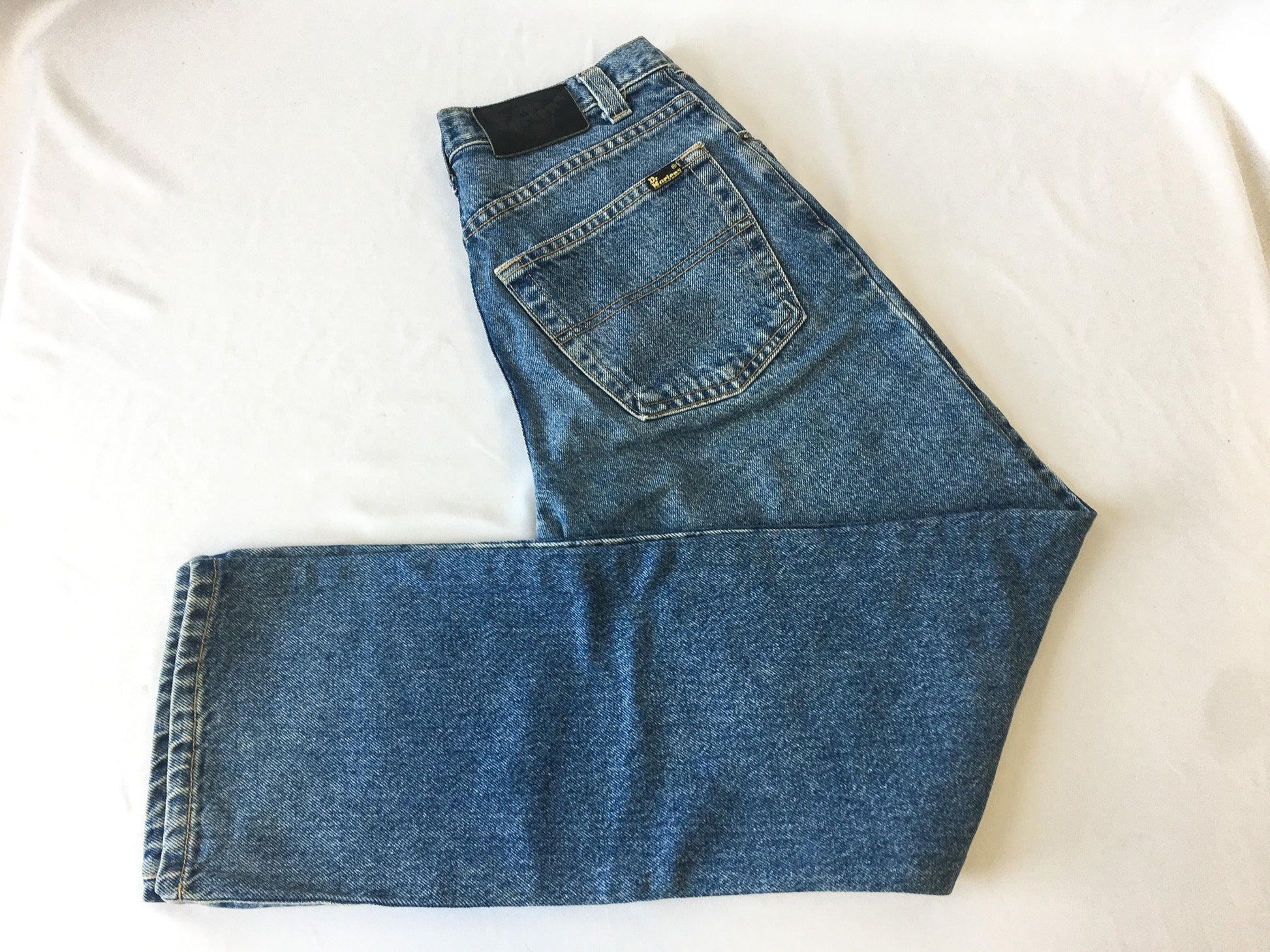 Vintage 90s Dr. Martens Air Wair Medium Wash Jeans, Sz. 30 x 32, (measures 29" x 30") Vintage 90s Denim