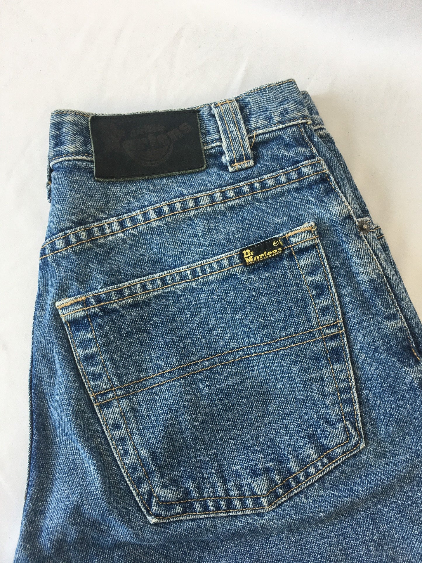 Vintage 90s Dr. Martens Air Wair Medium Wash Jeans, Sz. 30 x 32, (measures 29" x 30") Vintage 90s Denim