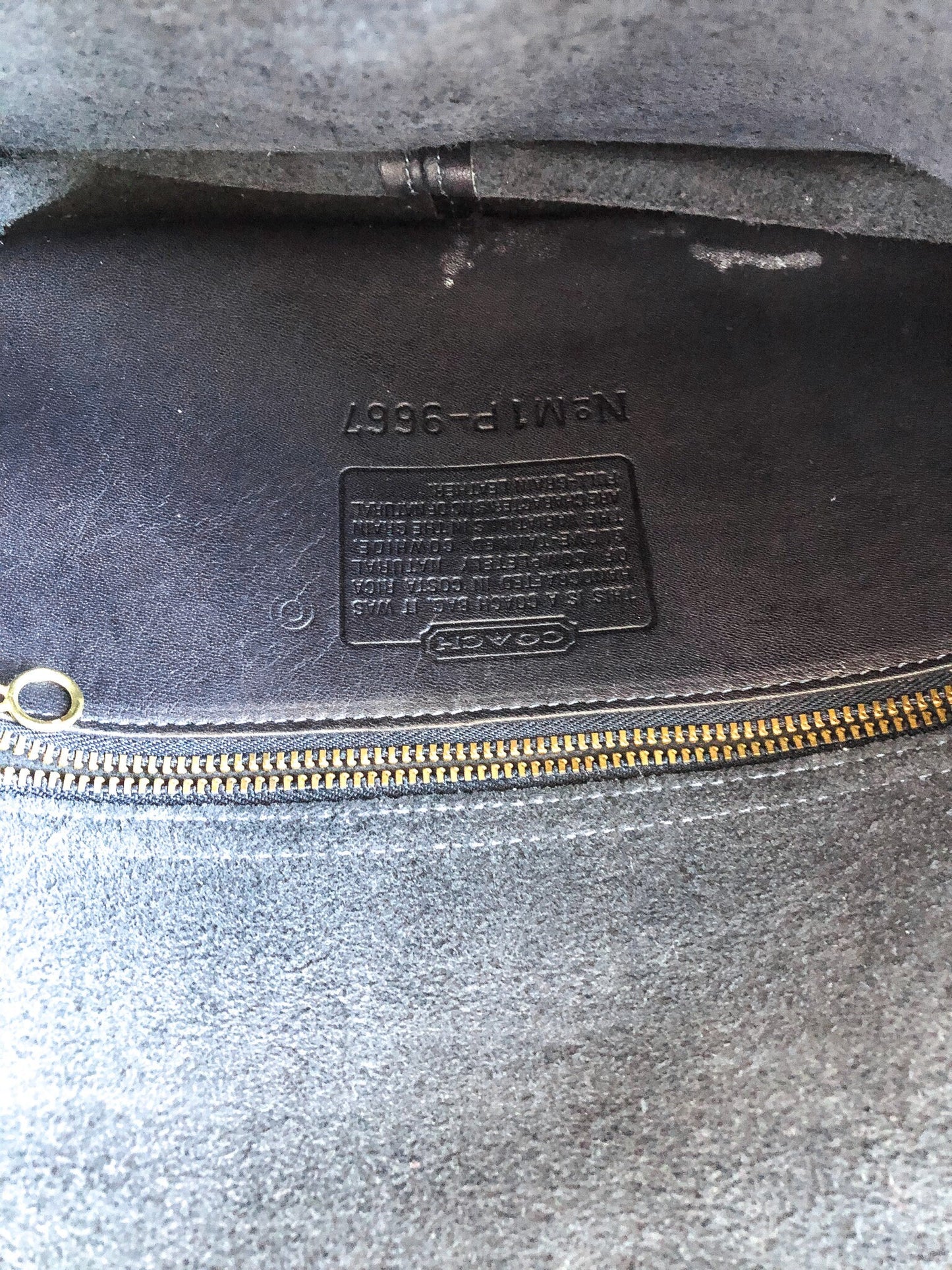 Vintage COACH Spectator Navy and Bone/Off-White Leather Crossbody, Style #9667, Vintage 90s Coach Handbag