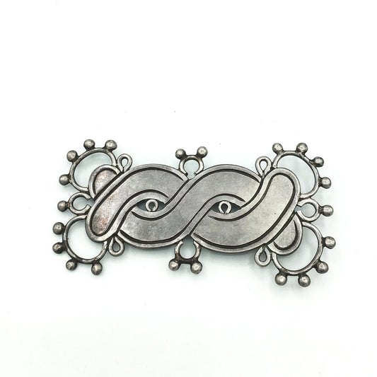 Vintage William Spratling Sterling Brooch Pin Double Coil Design