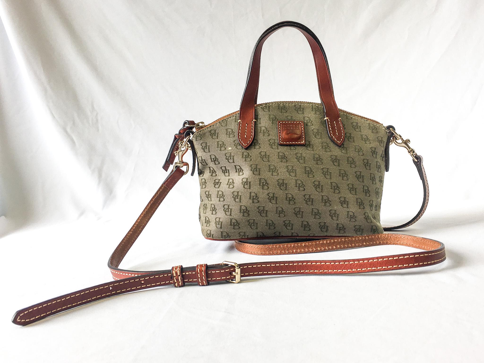 Dooney and bourke olive green purse online