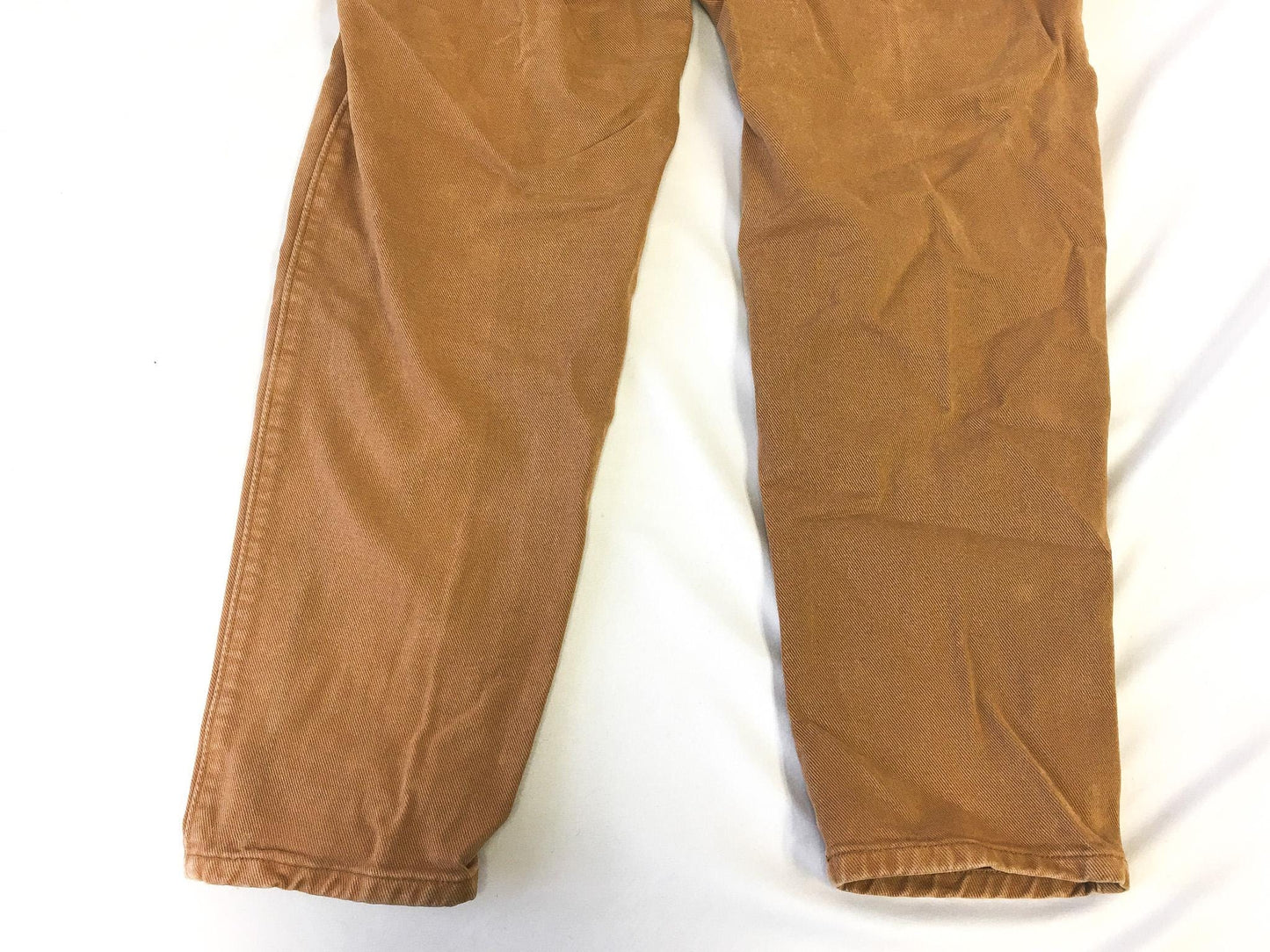 Vintage 90s Marithe Francois Girbaud Khaki High Waisted Tapered Leg Jeans, 25" x 27"