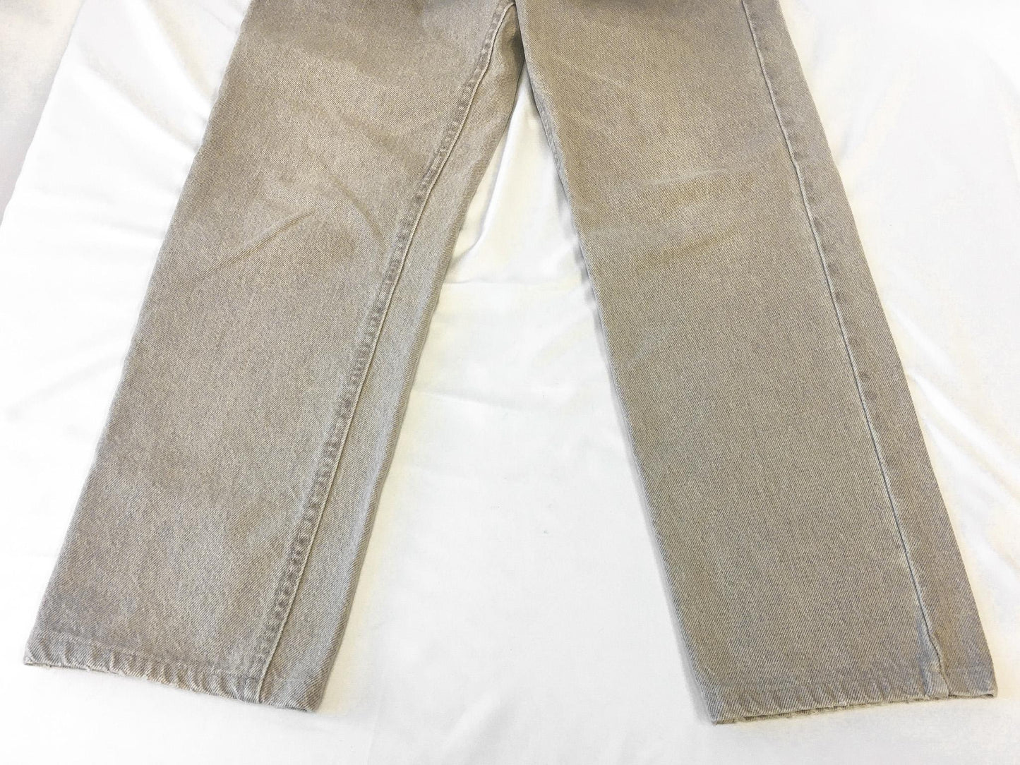 Vintage LEE Riveted Beige Tapered Jeans, 28" x 27"