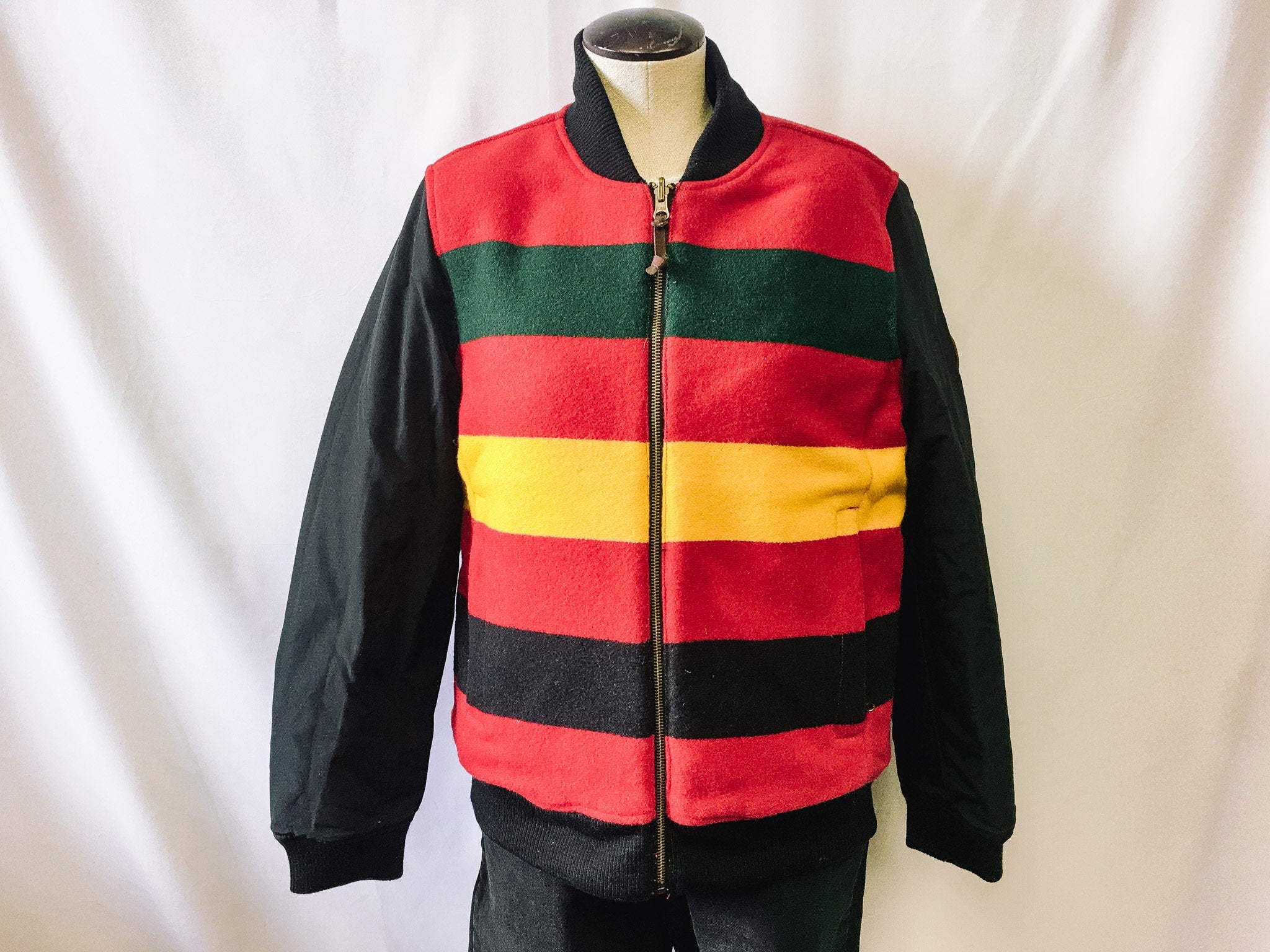 Vintage Eddie Bauer x Pendelton 1936 Skyline Reversible Striped 