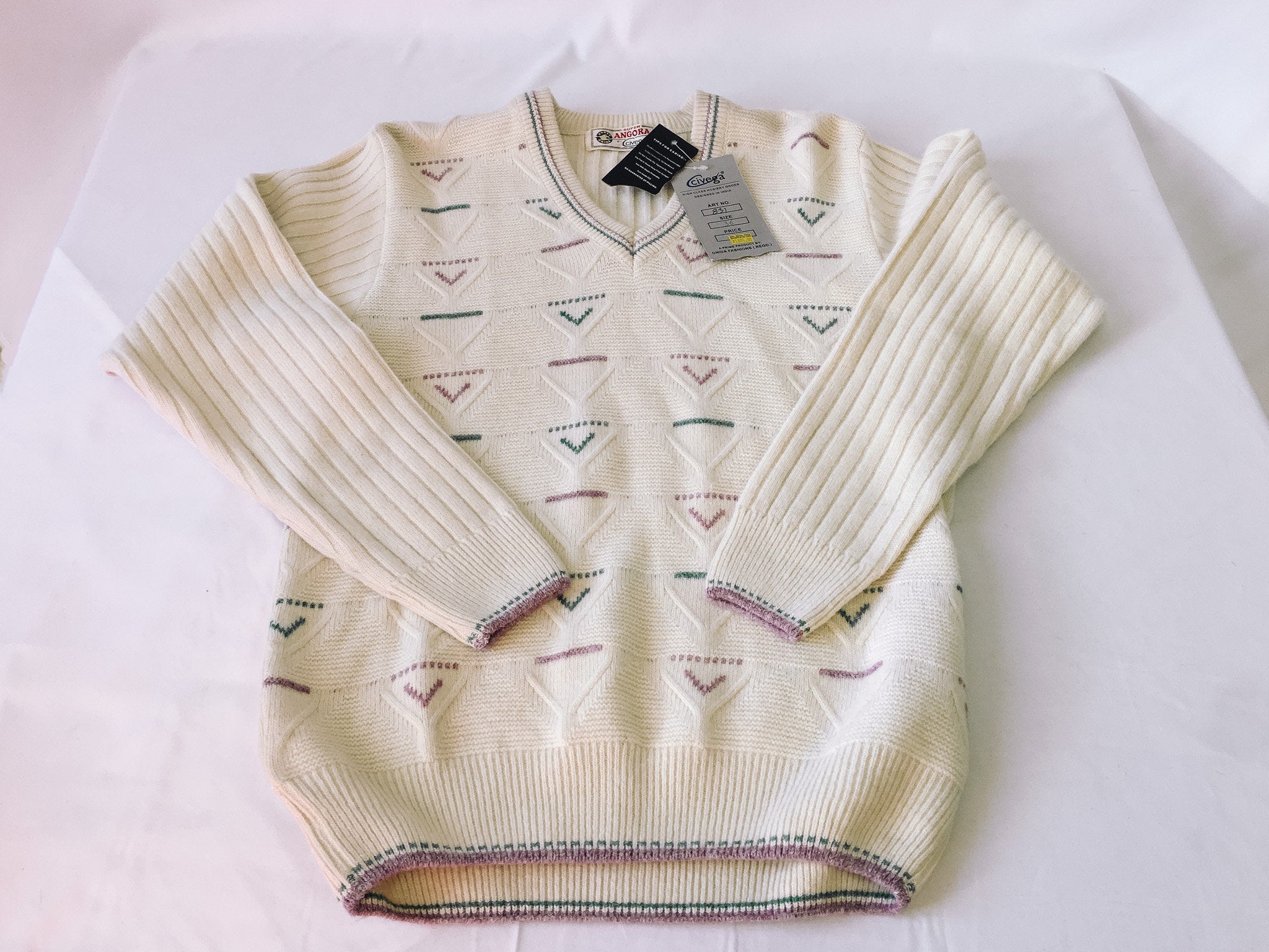 Cream hot sale angora cardigan