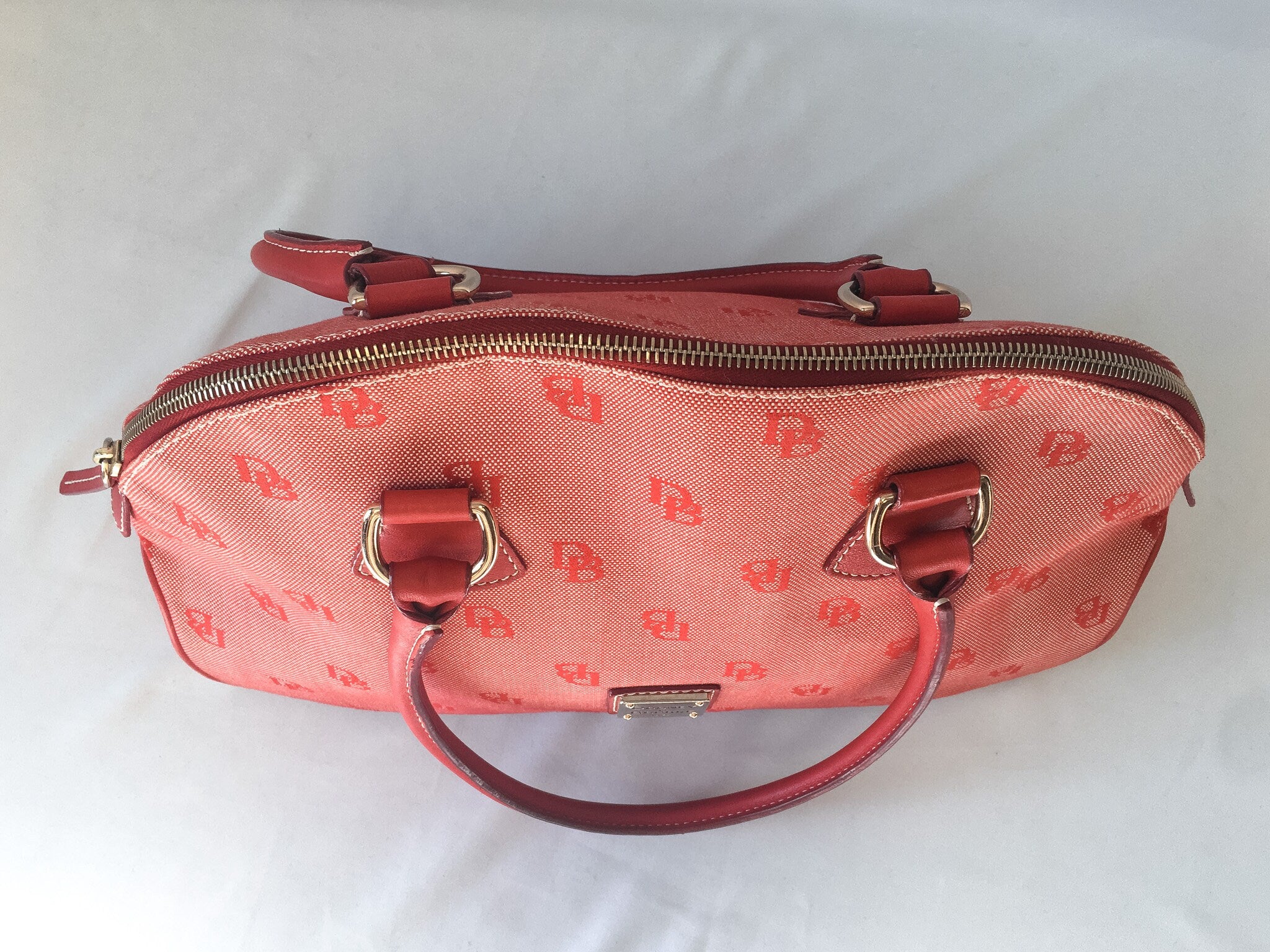 Dooney and outlet bourke canvas satchel